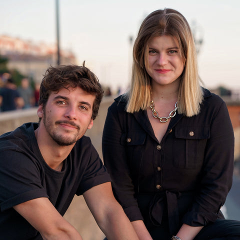 Portrait des fondateurs d'Arits Hélène et Paul