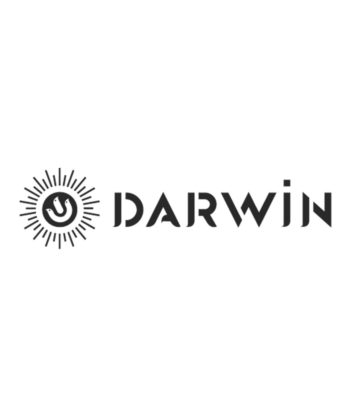 "Logo de Darwin, partenaire éco-responsable d'Arits pour des solutions d'éclairage innovantes